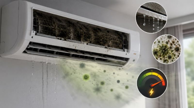 冷氣出現霉味、滴水、耗電變高？這些狀況可能該清洗保養了